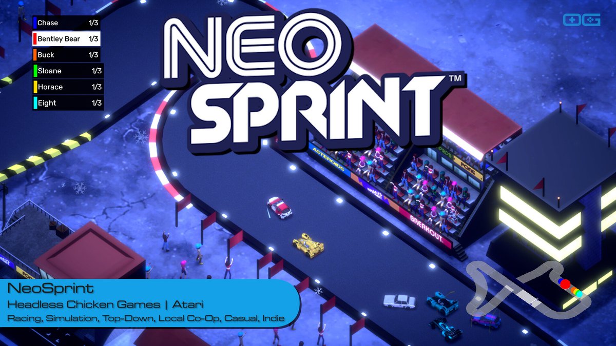 OverageGmngCom's tweet photo. OG plays NeoSprint!
https://t.co/B4zUPDXDWt
Like & Sub!
@HeadlessCG
@atari
#NeoSprint #ArcadeRacing #RetroGaming #RacingGames #TrackBuilder #MultiplayerGaming #Atari #IndieRacers #IndieGameTrends #IndieWatch #IndieGameDev #IndieGame #IndieGames #Gameplay #letsplay #gaming https://t.co/qVnXGXCPw8