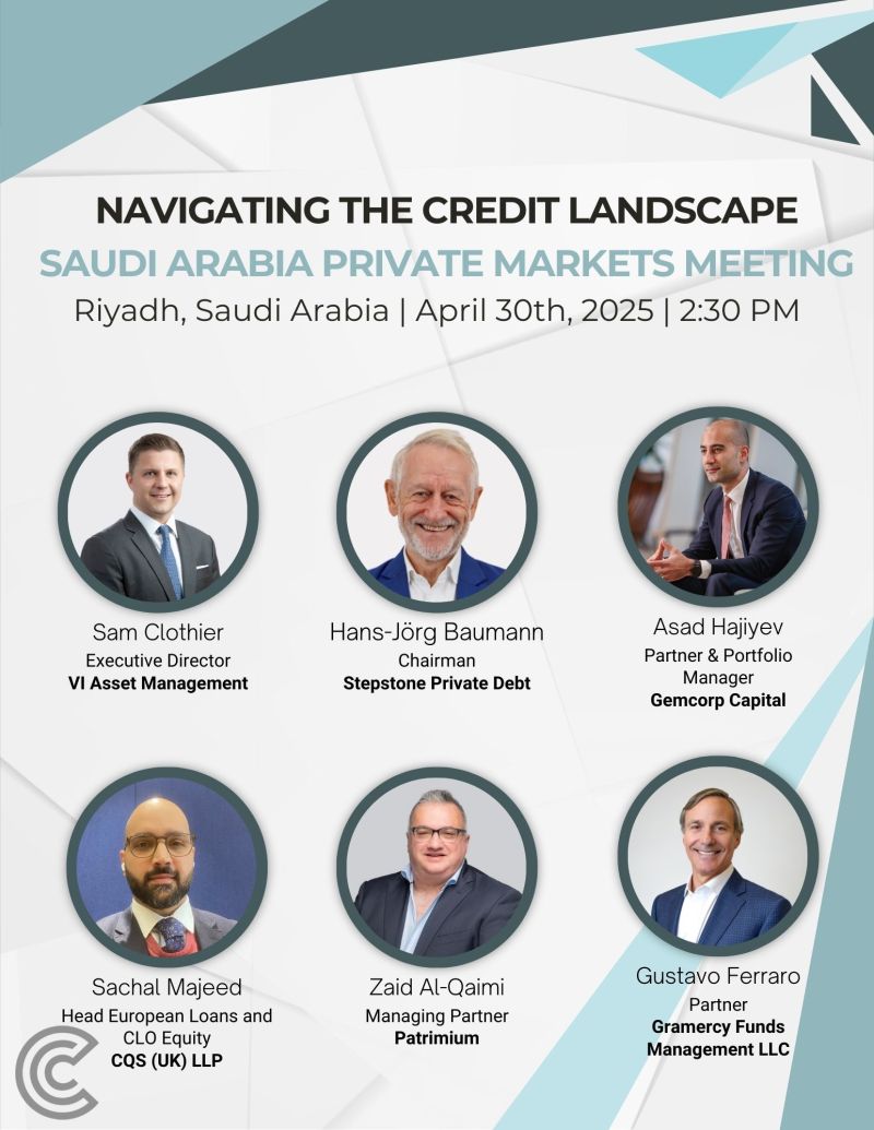 GramercyFunds's tweet photo. Our head of Capital Solutions, Gustavo Ferraro, and our Head of International Capital Markets, Hamad A. Almudhaf, CFA, in Riyadh at the Saudi Arabia Private Markets Meeting. Gramercy is excited to be a sponsor of this event and have Gustavo participate in the keynote panel. https://t.co/KsbWvmCoLH