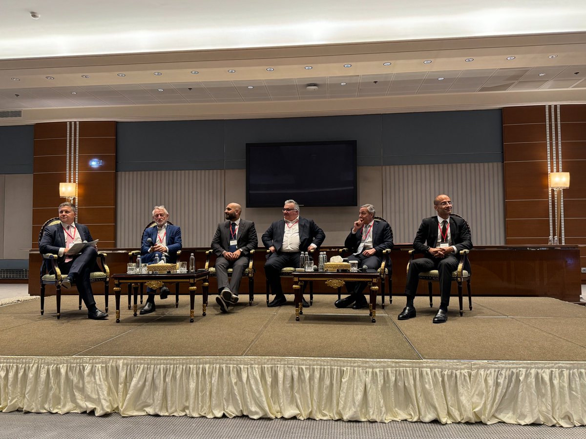 GramercyFunds's tweet photo. Our head of Capital Solutions, Gustavo Ferraro, and our Head of International Capital Markets, Hamad A. Almudhaf, CFA, in Riyadh at the Saudi Arabia Private Markets Meeting. Gramercy is excited to be a sponsor of this event and have Gustavo participate in the keynote panel. https://t.co/KsbWvmCoLH