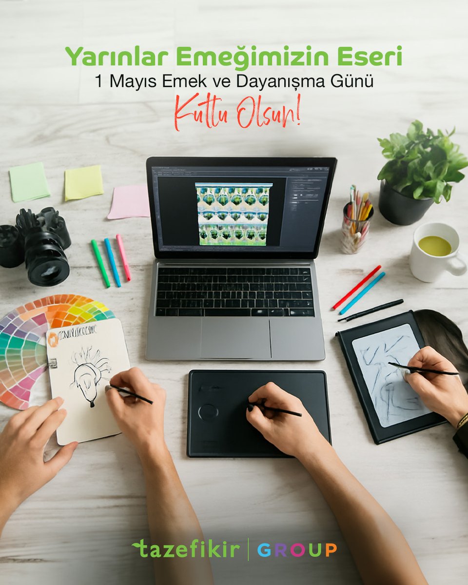 Yarınları var eden, bugünün emeği.

Alın teriyle hayata dokunan tüm emekçilerin 1 Mayıs Emek ve Dayanışma Günü kutlu olsun.

#1MayısEmekVeDayanışmaGünü #Tazefikir