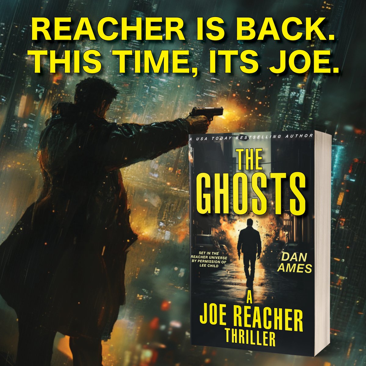 THE GHOSTS. A Joe Reacher Thriller. Coming 5/26.
geni.us/JoeReacherThri… #reacher #kindle #kobo #nook #applebooks #thriller #books #book #BookTwitter #BooksWorthReading #bookstoread