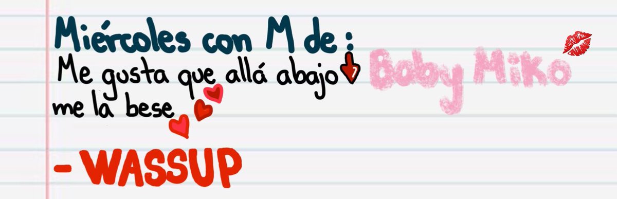 ★ Miércoles con M de :