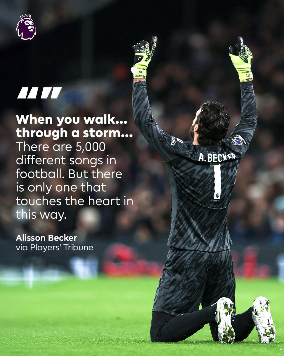 In 2021, Alisson Becker received a call that his father had passed away.

Four years on, he pens an emotional letter to his family, speaking on his loss and the support he received ➡️ preml.ge/sxmta3mj

✍️ <a href="/PlayersTribune/">The Players’ Tribune</a>