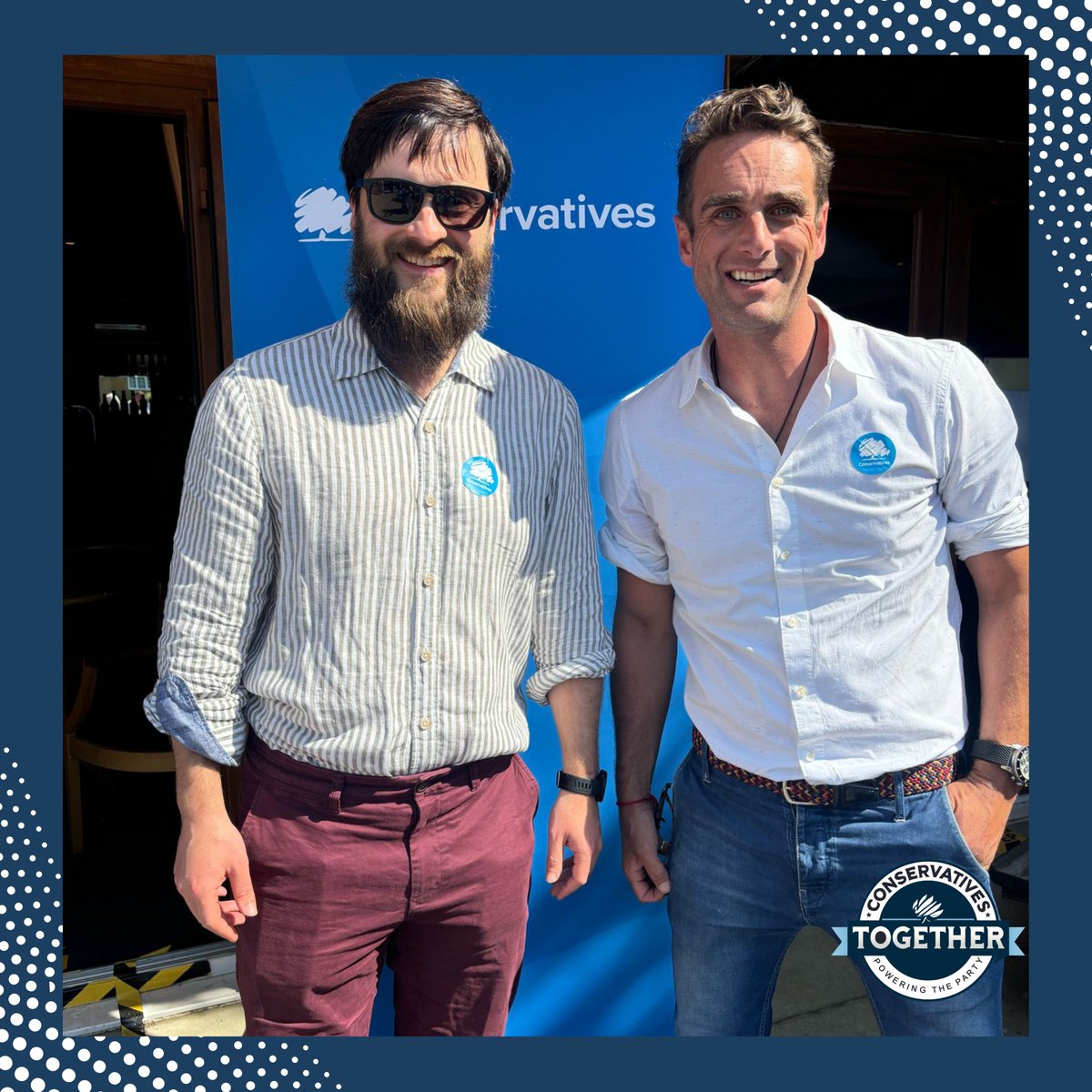 Conservatives Together (@consrvtogethr) on Twitter photo Fantastic to have cohort stars <a href="/Aaron_Jacob91/">Aaron Jacob</a> and @AlexClarkson4MP in Cheshunt today, out speaking to voters and putting their campaign skills into action. Let’s go local elections! 🔥🗳️ Fantastic to have cohort stars <a href="/Aaron_Jacob91/">Aaron Jacob</a> and @AlexClarkson4MP in Cheshunt today, out speaking to voters and putting their campaign skills into action. Let’s go local elections! 🔥🗳️