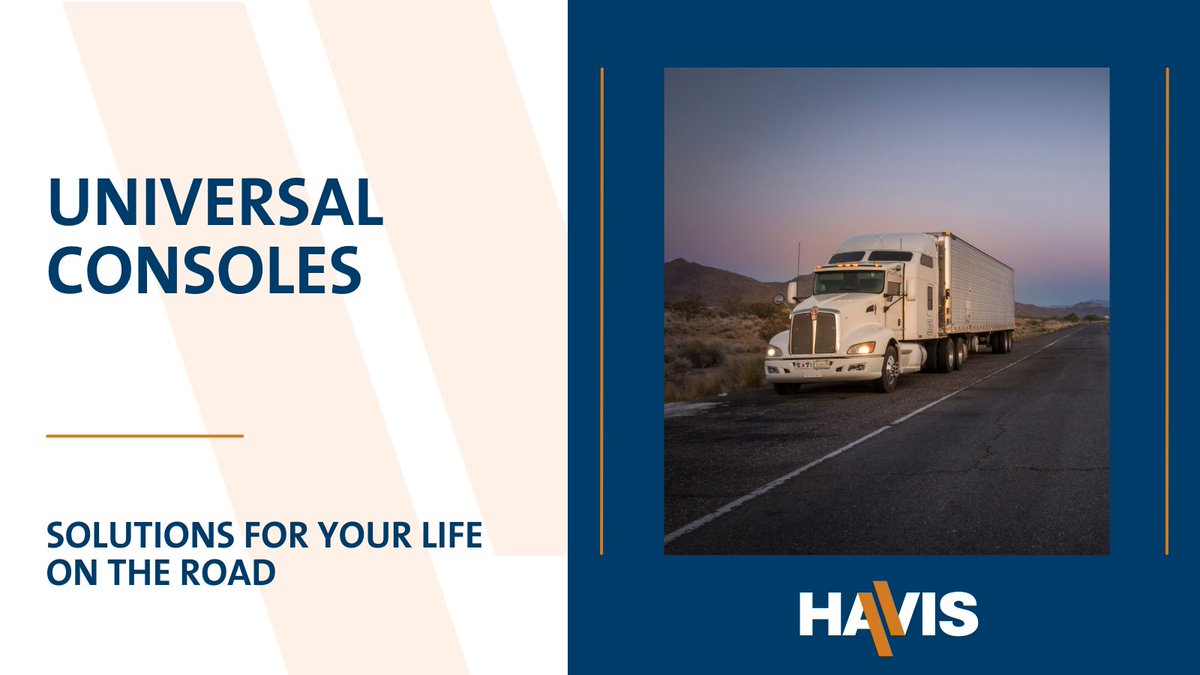 havisinc's tweet image. Every fleet is different—but one solution works for all. Havis&apos; Universal Consoles are designed with flexibility in mind, allowing you to configure it to your specific needs.  Our consoles adapt to your workflow—so you can focus on the job.

#HavisEquipped #FleetOptimization