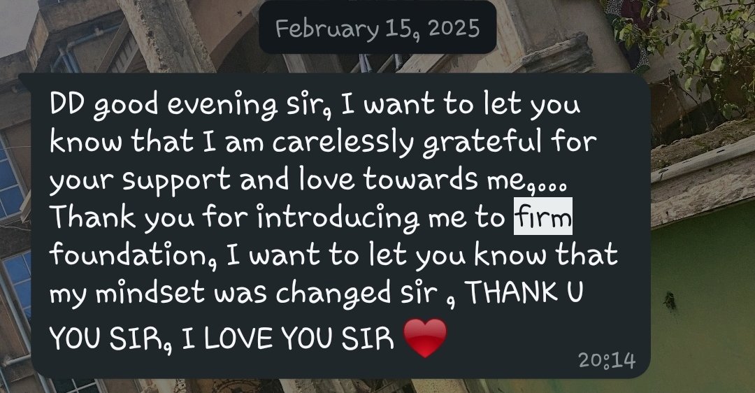 JesusSoja's tweet photo. @Oluwalayomi_yes @d_ocheido At the last MEN OF HONOUR meeting, Pastor Benson Akhigbe 2 even gave free copies of his books to attendees.
  The message I later received from a brother I took to the meeting.👇 https://t.co/UvcH2kn9P9