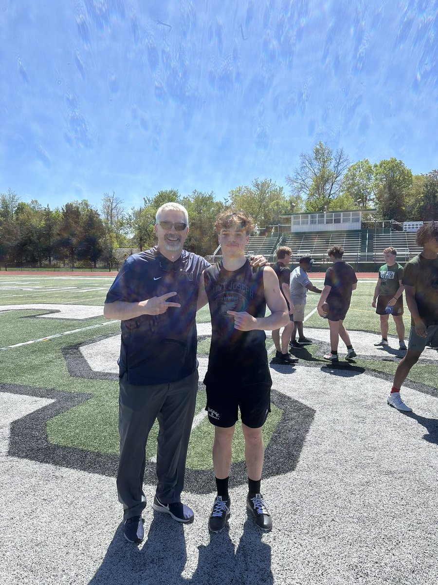 Justin Scaramuzzo (@justinscara12) on Twitter photo Thank you <a href="/devine_sean/">Sean Devine</a> for coming in and watching me and the guys work out on the field!! #GoNova Thank you <a href="/devine_sean/">Sean Devine</a> for coming in and watching me and the guys work out on the field!! #GoNova