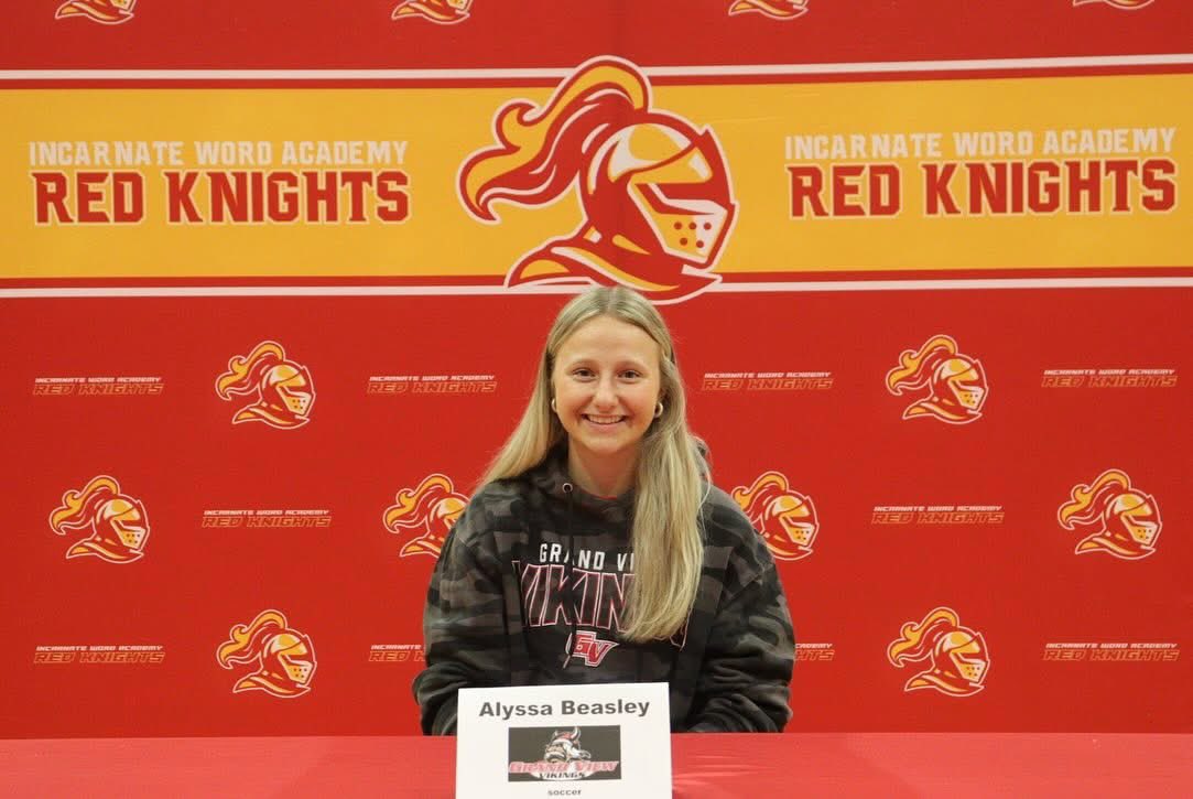 Signing Day for 2 of our Captains!!! Khiyah &amp; Alyssa we are so proud of you!!!

<a href="/KhiyahP_15/">Khiyah</a> will be continuing her soccer career at <a href="/MckendreeWSOC/">McK Women's Soccer</a> 💜🤍

<a href="/AlyssaBeasley08/">Alyssa Beasley</a> will be continuing her soccer career at <a href="/GVUWS_YWNWA/">GV Women's Soccer</a> ❤️🖤