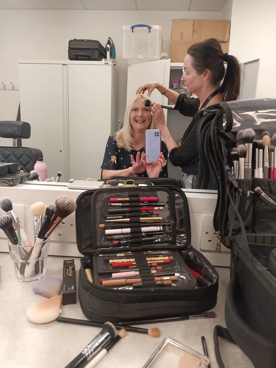 Always love a chat with the fabulous Ali before going on Channel 5News.