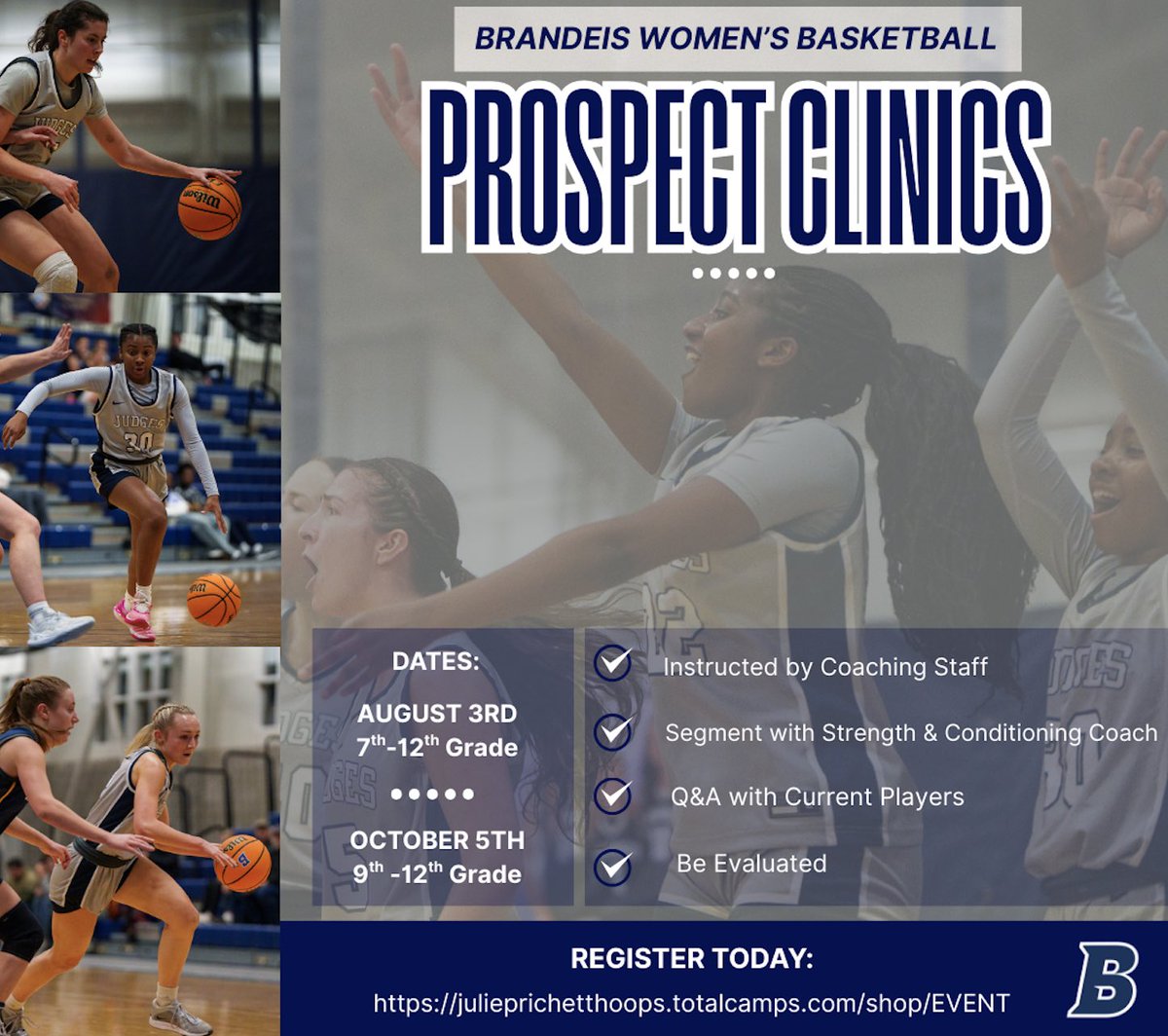 Brandeis Women's Basketball tweet media