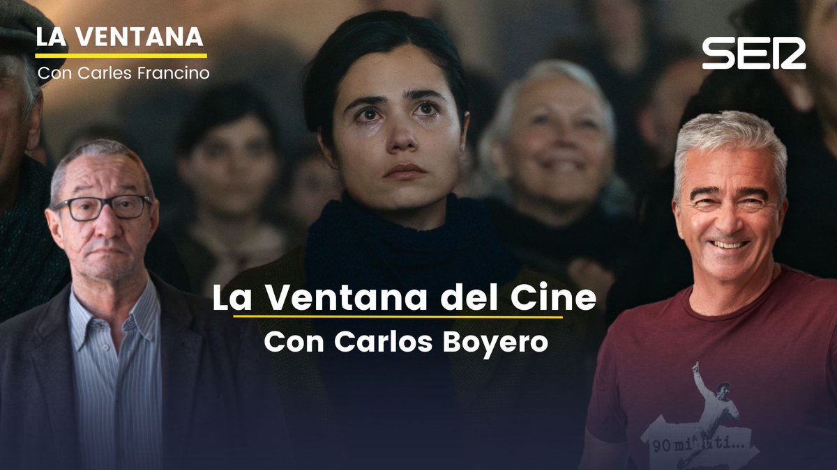 🗣️ Boyero, sobre 'La Buena Letra': "Está muy bien contada. Me encanta la interpretación de Loreto Mauleón y de Ana Rujas. Son de verdad, están contenidas".

📻 En directo: cadenaser.com