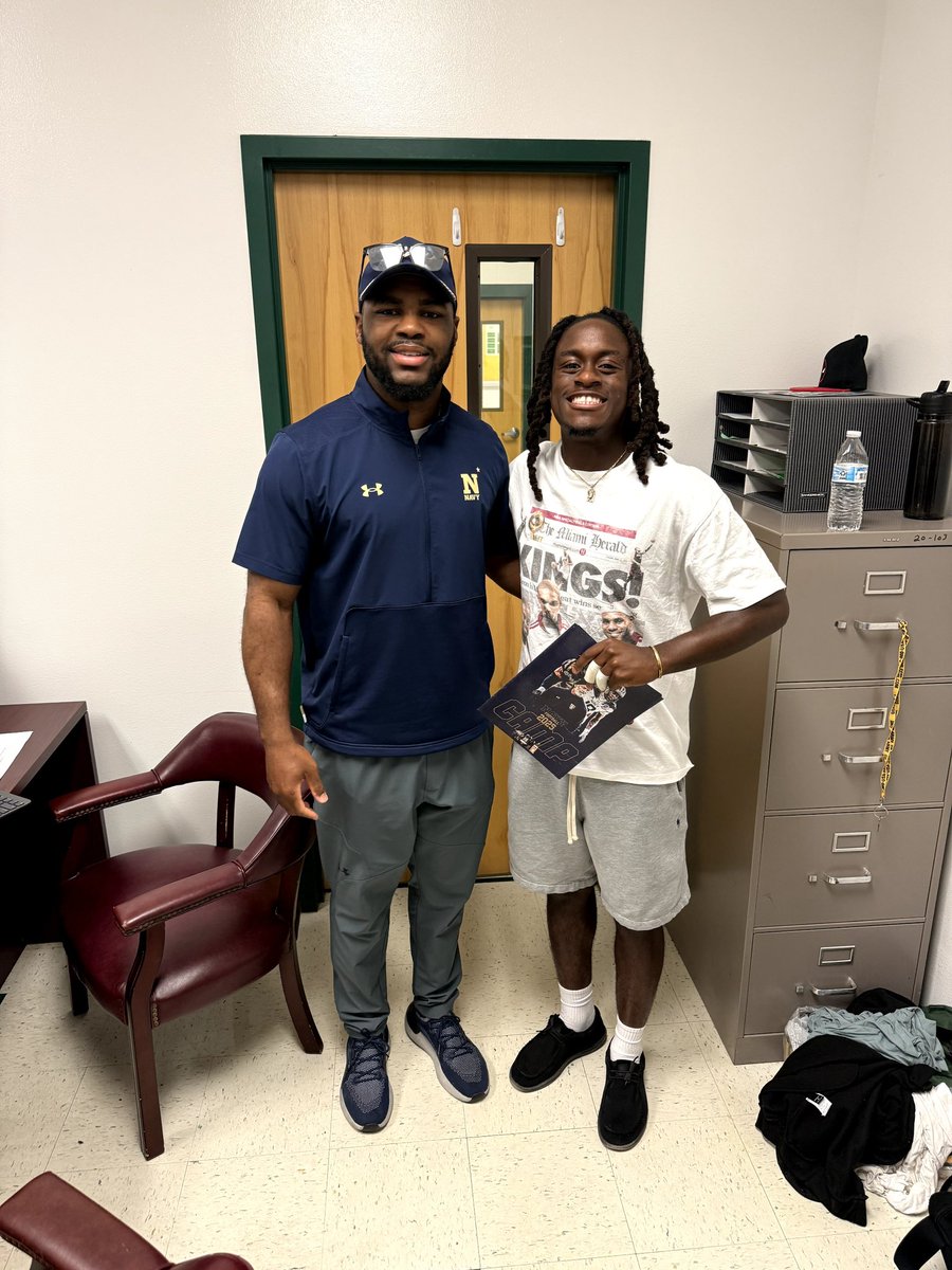Thanks <a href="/CoachWimberly/">Brent W.</a> for stopping by today!!! 

<a href="/NavyFB/">Navy Football</a> <a href="/HFBC_Herrington/">Patrick Herrington</a> <a href="/H2_Recruiting/">Hasani (H2) | Football Recruiting</a>