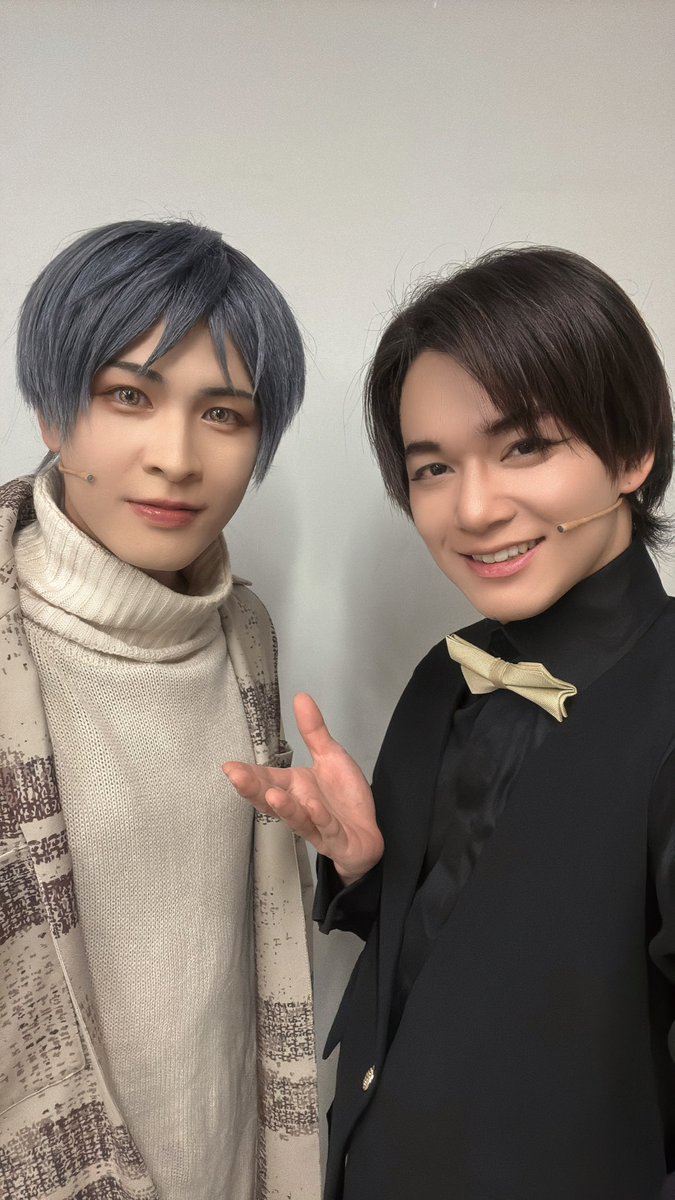 本日もマチソワ公演ありがとうございました！！！

明日はC公演です！！
劇場でお待ちしております！！！🎭

本日は葵士さんと撮って頂きました📸✨

#エーステ