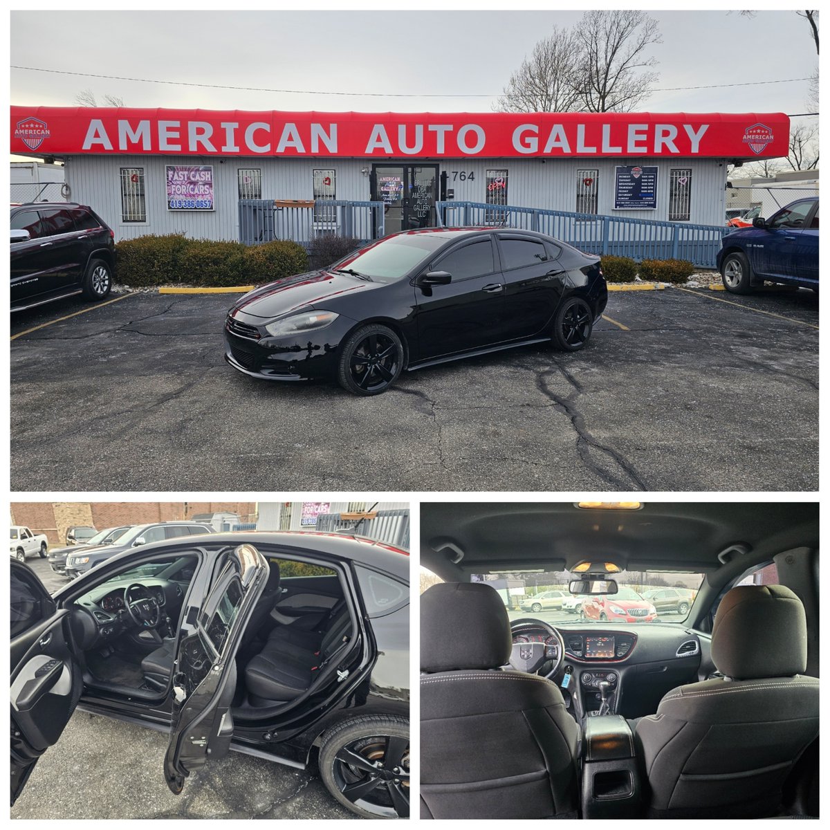 GalleryAmerican's tweet photo. 🔥 Style. Speed. Savings. 🔥
 Meet the 2015 Dodge Dart— Sporty design, smooth handling, and gas-sipping efficiency make this ride a total win.
📍 American Auto Gallery
 764 S Byrne Rd, Toledo, OH
 📞 419-386-0657
👇 Drop a 🏎️ if you’re all about that compact performance life! https://t.co/vMw8JXvaVa