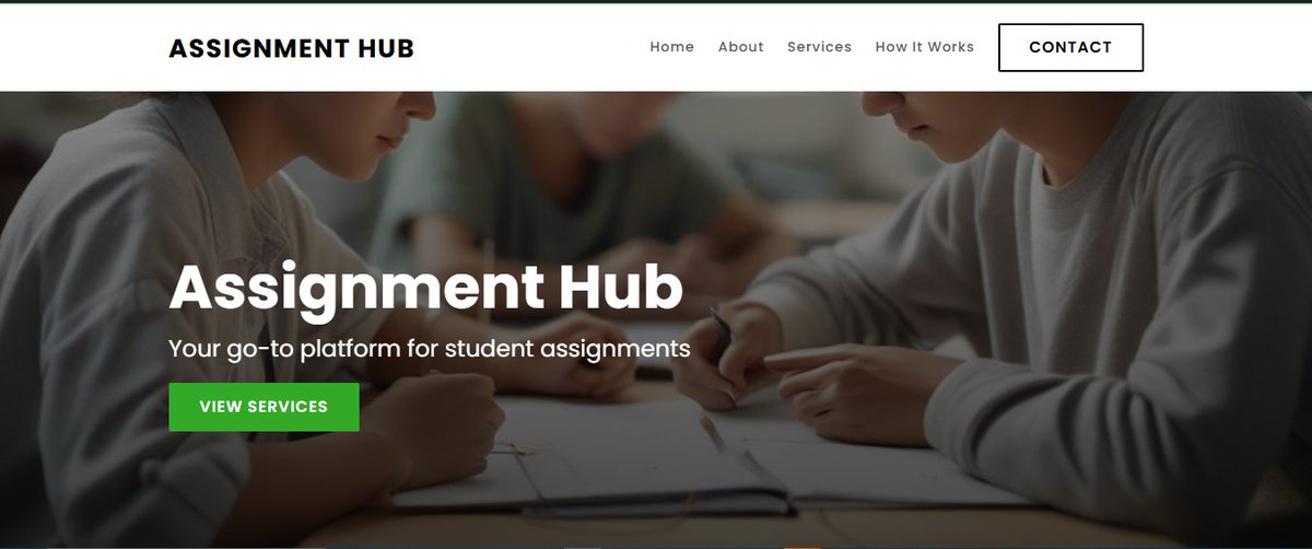 Side project for sale! - $100 USD - check out Assignment Hub–Prebuilt Academic Website (no code) - A professionally designed academic services website, built with an AI website bu - sideprojectors.com/project/56562?…