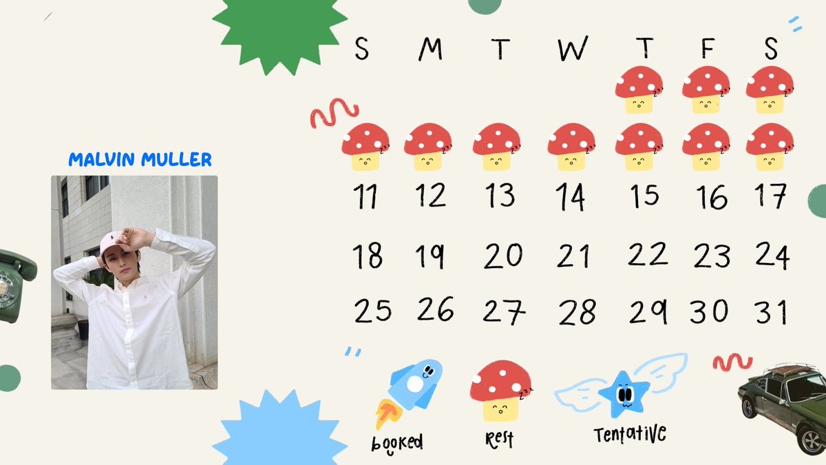 lunwete's tweet image. Malvin Müller @Fraegnance schedule and carrd!

✉️: blue-sea.carrd.co