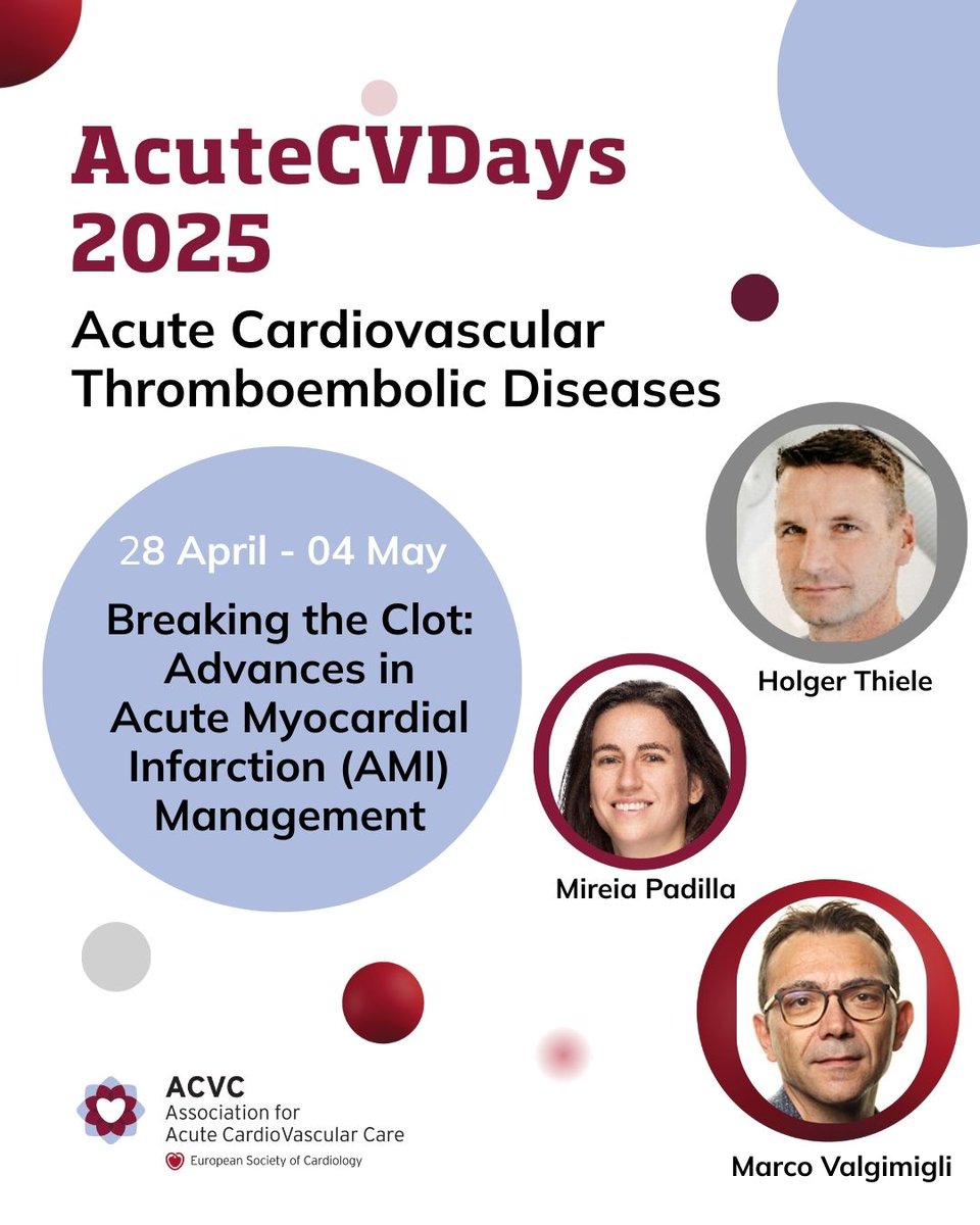 Milica Aleksic (@drmilicaa) on Twitter photo #AcuteCVDays have started yesterday
Don't miss an opportunity to learn from FREE resources prepared by our experts - you have full MONTH free access to selected resources each week escardio.org/Sub-specialty-…
<a href="/escardio/">European Society of Cardiology</a> <a href="/UKSrbije/">Udruženje kardiologa Srbije</a> <a href="/MedupdateVesti/">Medupdate</a> <a href="/alexandraslivic/">Aleksandra Sljivic</a> <a href="/simovicst/">Stefan Simović</a> #AcuteCVDays have started yesterday
Don't miss an opportunity to learn from FREE resources prepared by our experts - you have full MONTH free access to selected resources each week escardio.org/Sub-specialty-…
<a href="/escardio/">European Society of Cardiology</a> <a href="/UKSrbije/">Udruženje kardiologa Srbije</a> <a href="/MedupdateVesti/">Medupdate</a> <a href="/alexandraslivic/">Aleksandra Sljivic</a> <a href="/simovicst/">Stefan Simović</a>