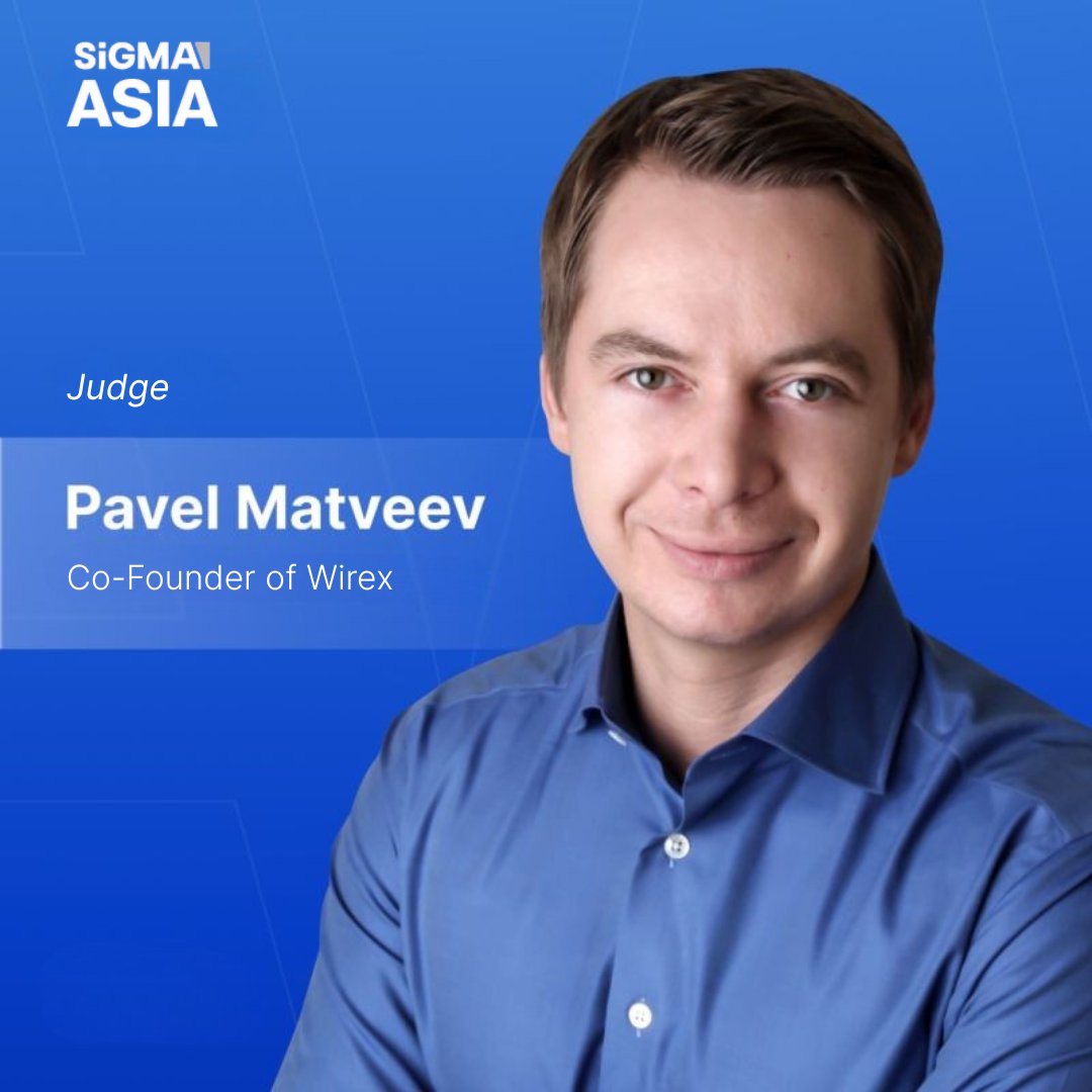 Our Co-Founder, Pavel Matveev, has been selected as a judge for the <a href="/SiGMAworld_/">SiGMA World</a> Asia Awards! 🏆

The event celebrates innovation across gaming and emerging tech industries, with 31 categories recognising standout contributions.

More info 👉 sigma.world/asia/awards/