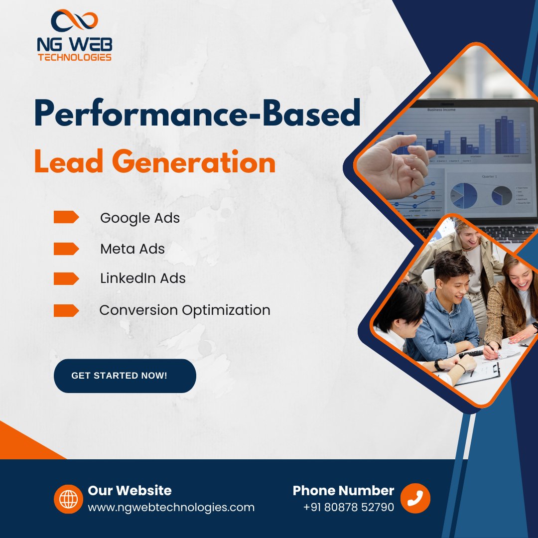 NG_Web_Tech's tweet image. Boost your business with high-converting leads! 

NG WEB Technologies delivers targeted lead generation services that turn clicks into customers. Ready to grow? Let’s connect! 

#LeadGeneration #DigitalMarketing #NGWebTechnologies #BusinessGrowth #OnlineLeads #MarketingSolutions