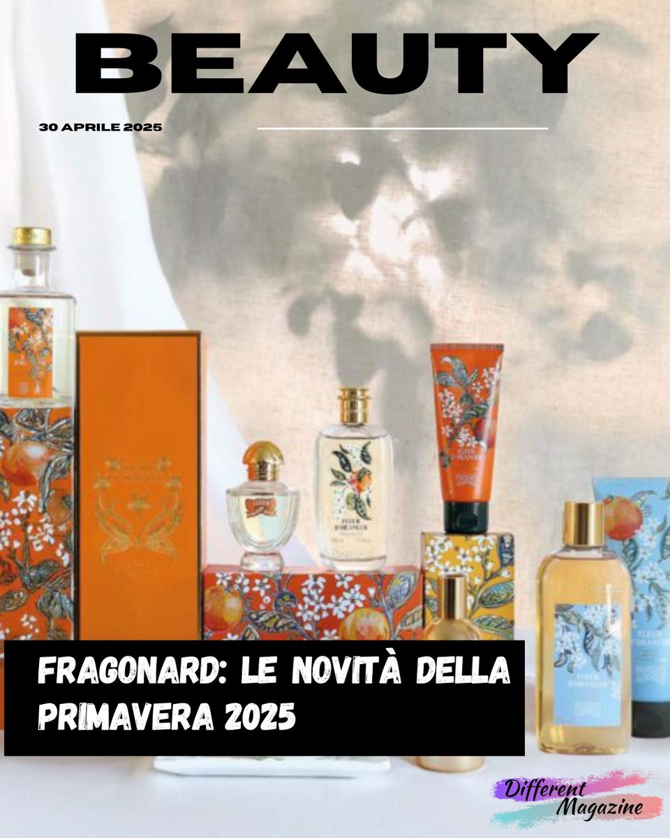 Different__Mag's tweet image. Fragonard: le novità della primavera 2025
⏩ differentmagazine.it/fragonard-le-n…

#beauty #Crema #diffusore #EaudeToilette #FleurdOranger #Fragonard #fragranze #GelDoccia #parfum #profumo #sapone #Trousse