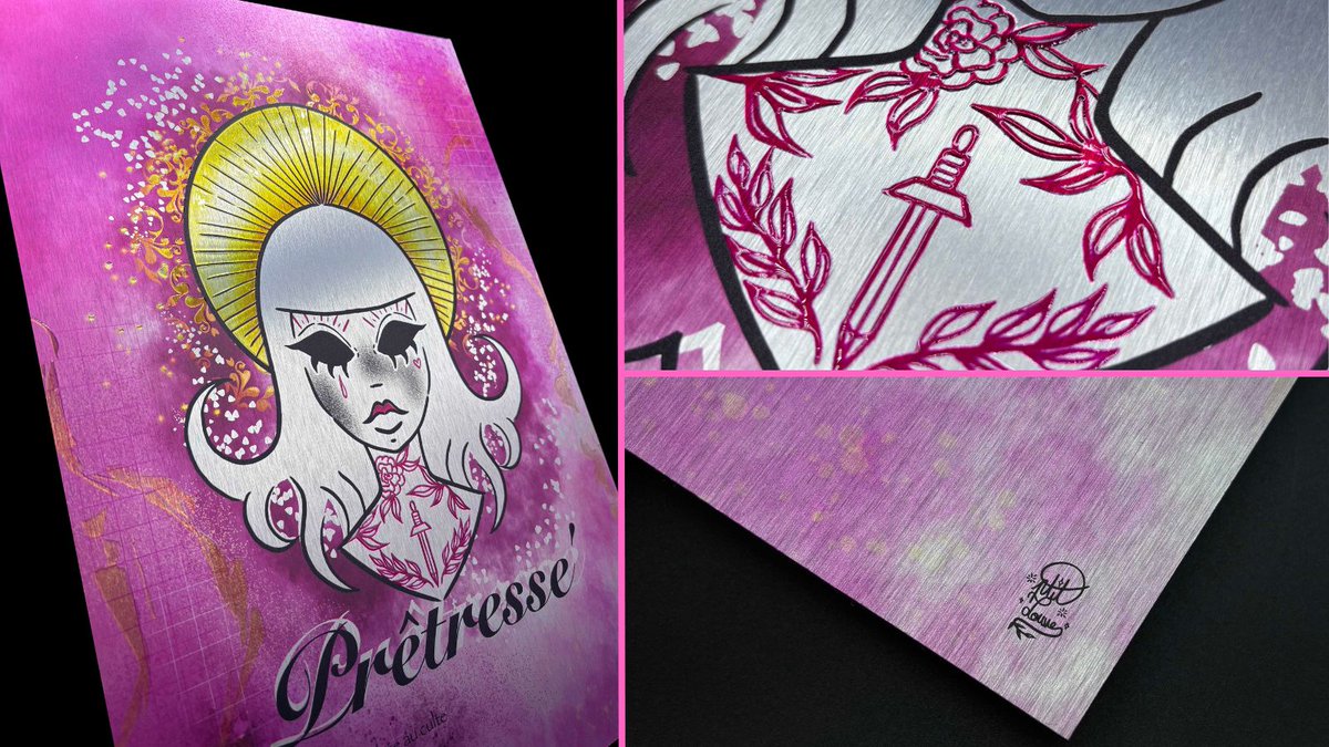 STUDIOLUMINA's tweet image. 🌙 Connexion sacrée et regard intérieur.
Une prêtresse envoûtante, entre symboles et spiritualité.
Mystique, puissante, intemporelle.
Plongez dans l’univers de Ptite Louve. 🔮✨

#Lumina #Tatooartist #Studioluminas #Tableau