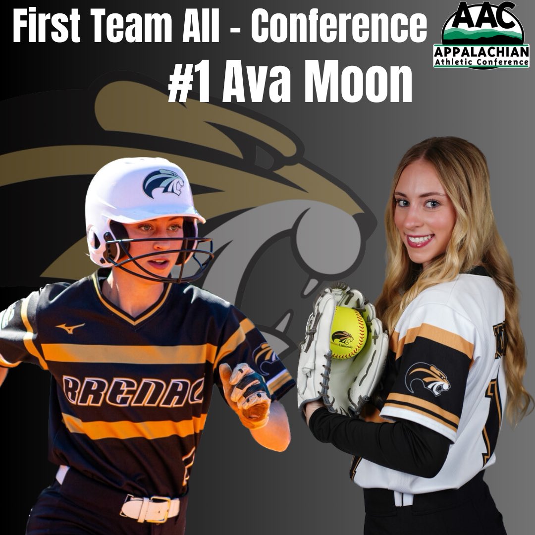 BrenauSoftball's tweet photo. Congratulations to these Golden Tigers on earning First Team All - Conference ❕⭐️ https://t.co/1SFELpdOmI