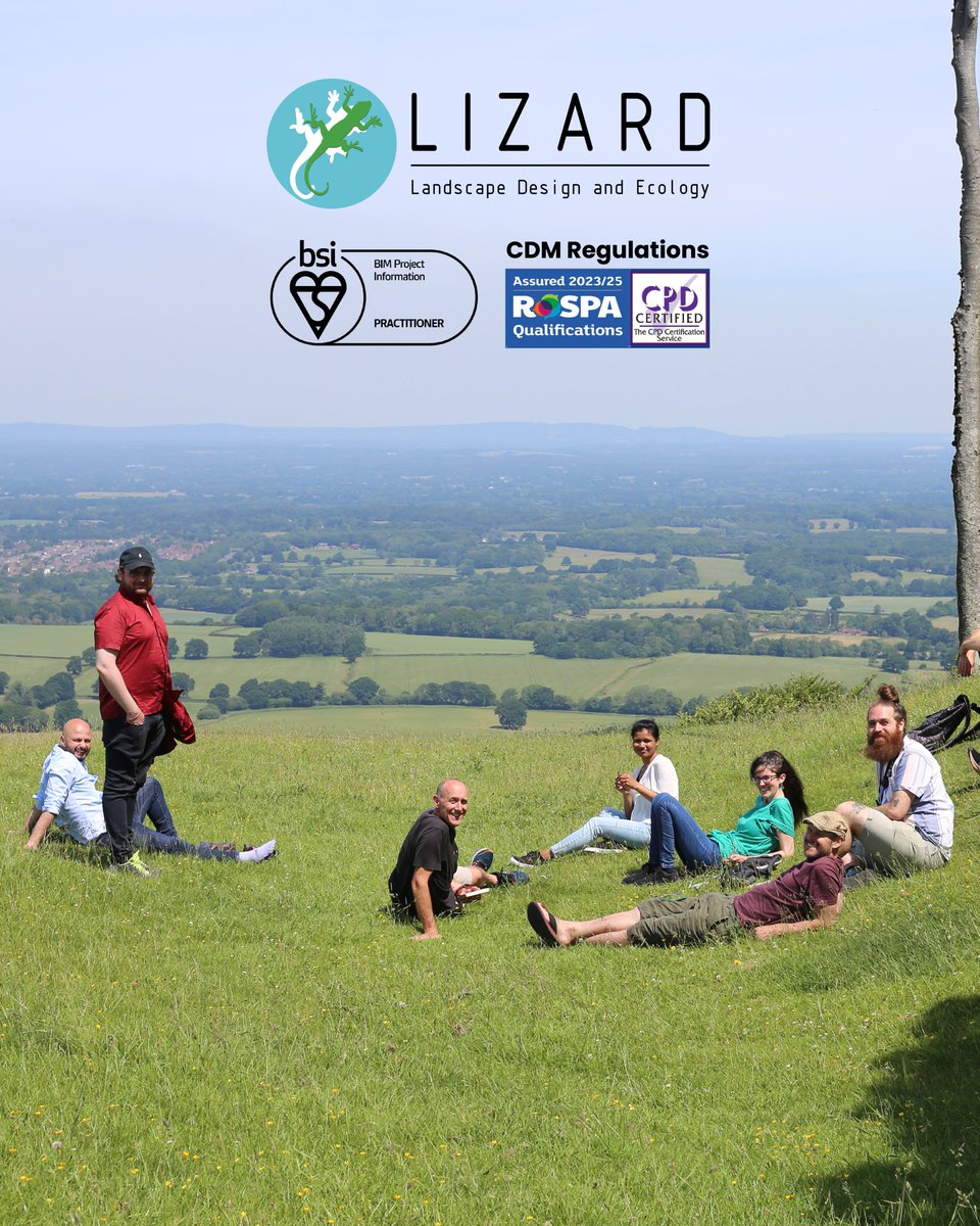 LizardLD's tweet photo. Lizard’s Landscape Architects are leveling up 📈
✅ CDM Regs training complete
✅ BIM Practitioner accreditation achieved
Proud to see the team growing in H&amp;S and digital delivery excellence.
#CPD #CDM2015 #BIM #ISO19650 #LandscapeArchitecture #TeamLizard https://t.co/6lH0kCRquf