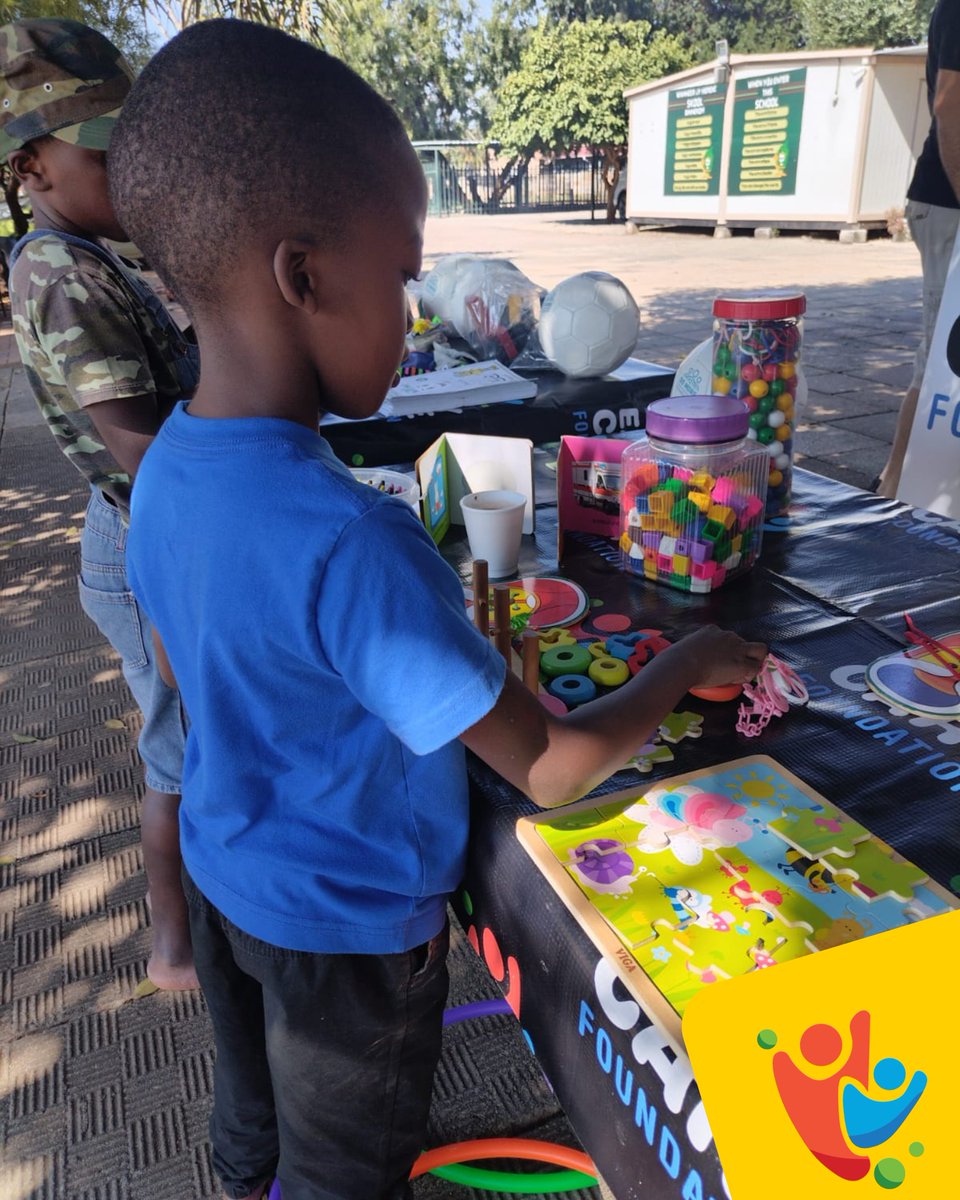 The Early Care Foundation joined The Family Fun Day in the North West to showcase our community work. Huge thanks to @DomoreFoundation and @RainbowChickenSA for hosting and supporting early childhood development! 💛