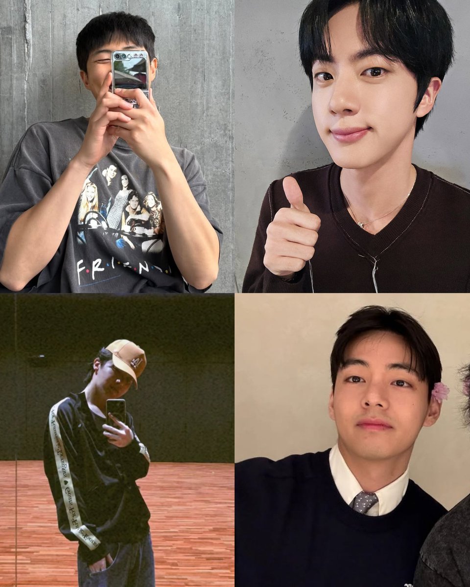 winnttaebear's tweet photo. 4/7 came home today 

Namjoon, jin, hobi and taehyung https://t.co/L5gfDg0osO