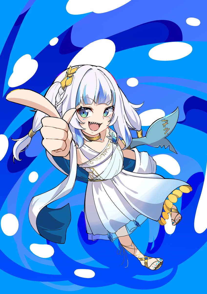 Waves carry you
#ThankYouGura #gawrt