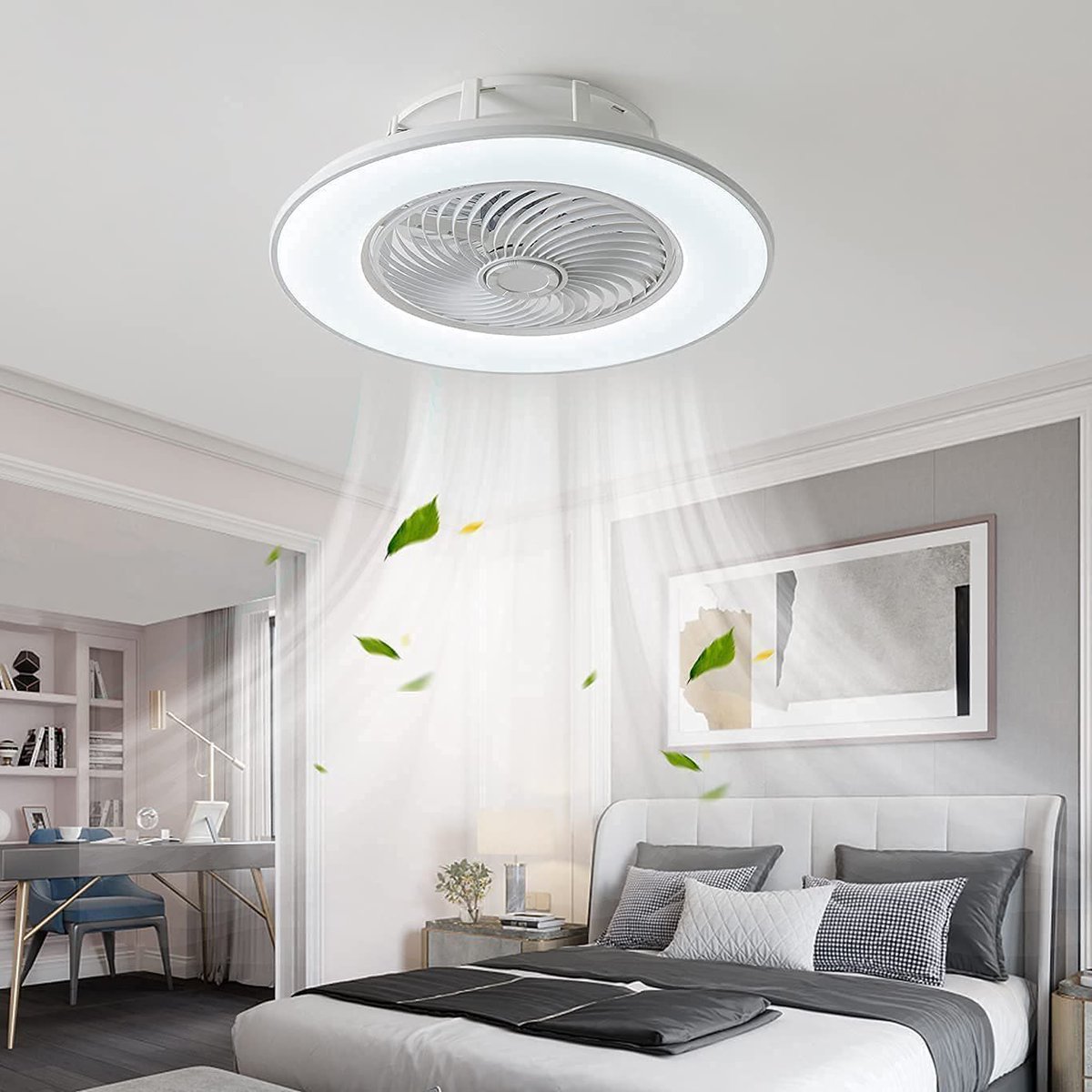 homedecorneeds's tweet image. Stay cool and stylish with the Simple Invisible Fan Light Smart Bedroom Ceiling Light — a sleek blend of modern design and quiet comfort, perfect for any contemporary space! 💡🌀

Explore more at: manningyourdecorneeds.com/simple-invisib… 
#SmartCeilingLight #InvisibleFan #ManningYourDecorNeeds