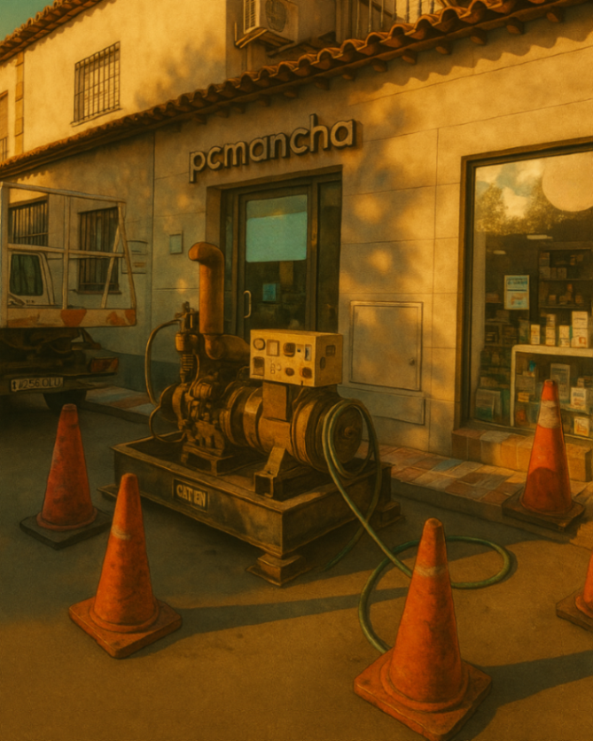 pcmancha_com's tweet image. ℹ️ Nota informativa: actualización sobre la incidencia eléctrica nacional del 28 de abril y las medidas tomadas por #PCMancha para garantizar el servicio.

#Apagón