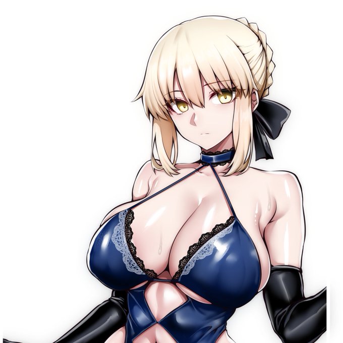 pixivFANBOXでセイバーオルタを公開しました! https://t.co/agoQsuYOSP 