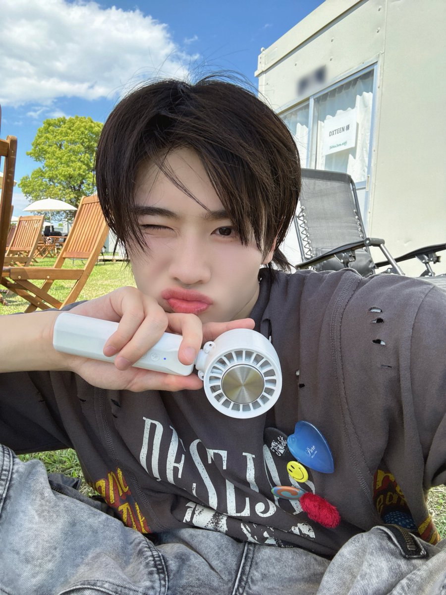 大久保波留] ちゅっ😚☀️ #DXTEEN #OKUBONALU