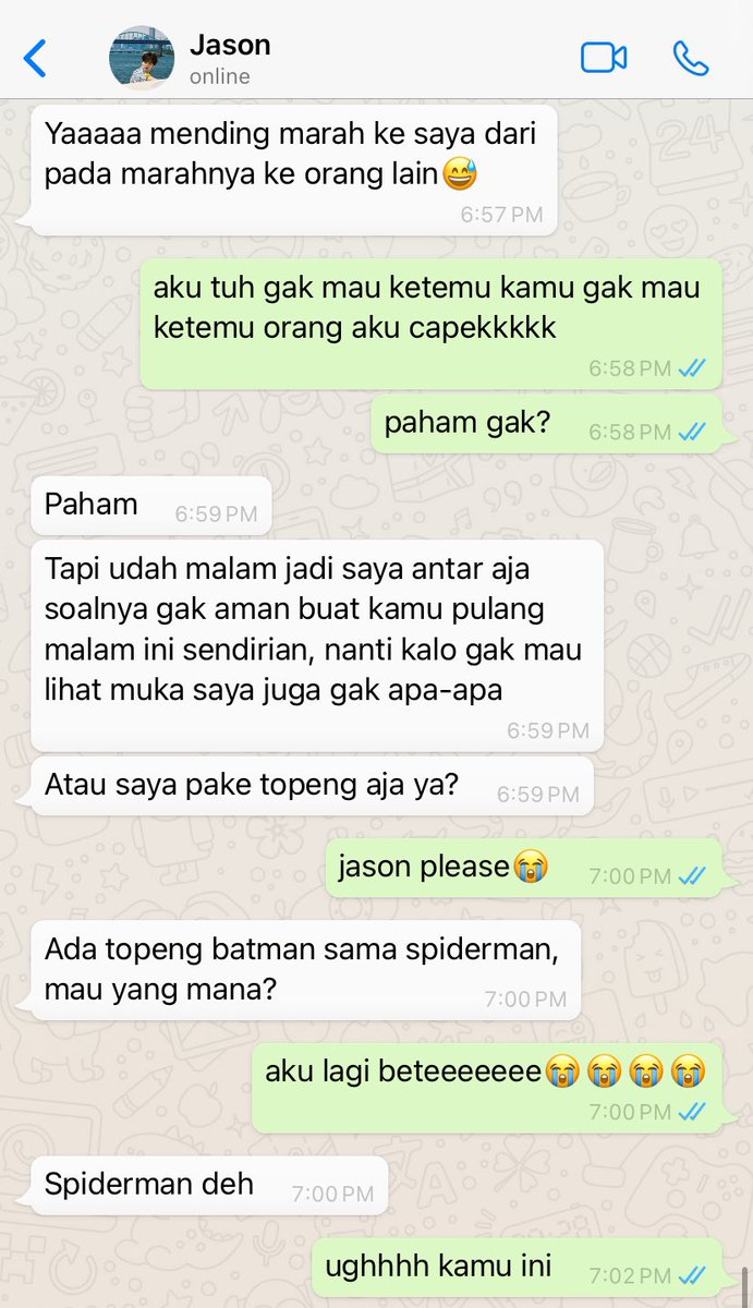 aeri_aaa's tweet photo. badmood tapi cowoknya jason althero🙂 https://t.co/HupZxyPCPf