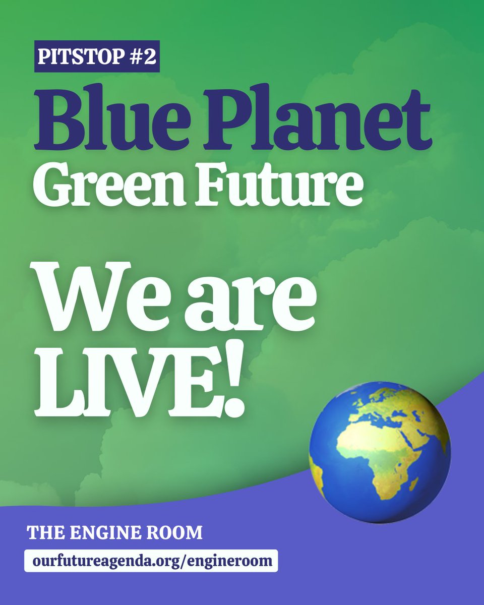🌊 We’re LIVE! 🔥

Join us right now for Pitstop 2: Blue Planet, Green Future -  where youth, climate, and the future of our oceans collide.

unfoundation.zoom.us/webinar/regist…