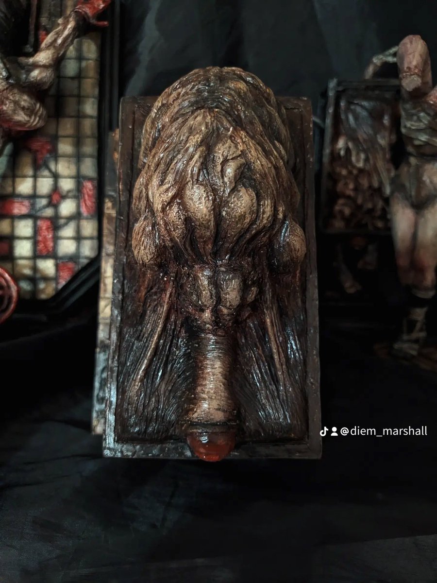 diemmarshall's tweet photo. Silent Hill Abstract Daddy ,Handmade.  #silenthill #figurine #HorrorCommunity #abstractdaddy #silenthillart #terror #heathermanson #silenthillcosplay #survivalhorror #gaming #gamer #horrorgames #silenthillart #art #HorrorGames #SilentHill2Remake https://t.co/ETbzwHDjMB