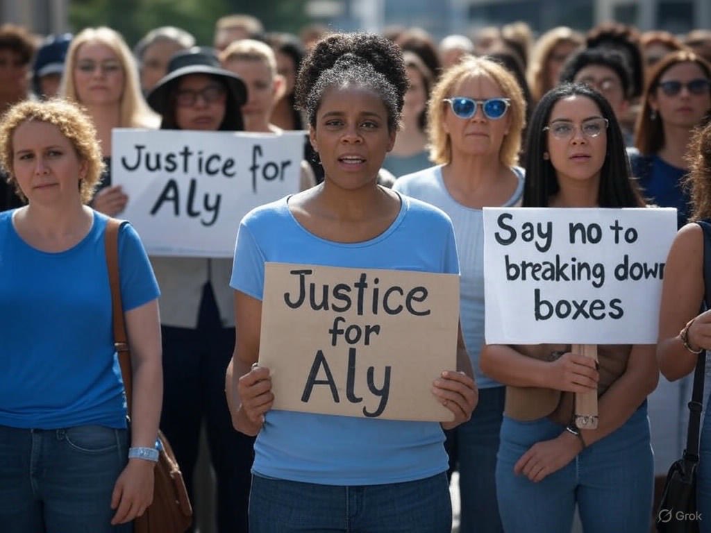 Great, now we have a crowd gathering ⁦<a href="/makeupbyalyz/">Aly Zabielski</a>⁩