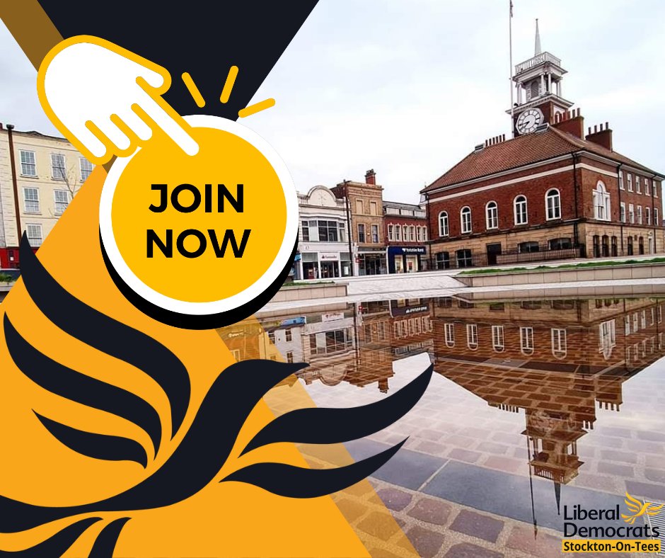 StocktonLibDems's tweet image. If you're fed up with Labour, loathe the Tories, then why not join us. We are the party that is standing up for what is right. 
 We are fighting for a fair deal for all. 
#Stockton #Teesside
