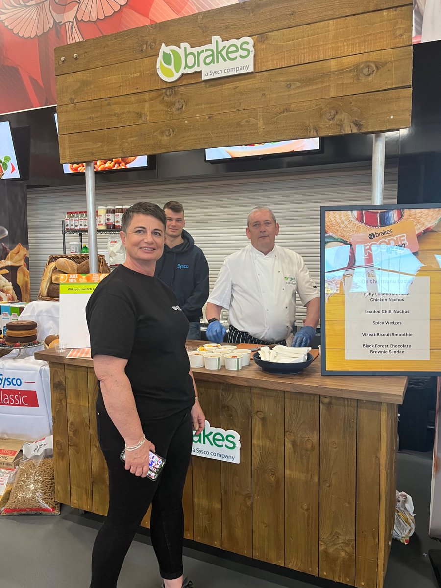 Another great day <a href="/Brakes_Food/">Brakes UK</a> <a href="/SyscoGb/">Sysco GB</a> Expo at Ashton Gate, Bristol. Lovely to catch up with some of our amazing supporters <a href="/UnileverUKI/">Unilever UK & IRE</a> <a href="/NorthwoodHP/">Northwood</a>
