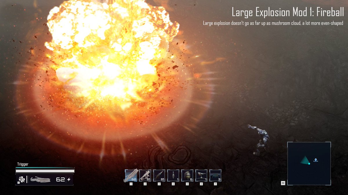 JoinPlanetQuest's tweet photo. What’s better than a big boom? An even bigger boom!💥

This #WIPWednesday, we’re giving you a peek behind the curtain at some explosive experimentation in PlanetQuest: Frontiers. We’ve been playing around with larger explosion effects, and this video is the result of one of those glorious tests.

It’s all part of making combat feel more impactful, more cinematic… and yes, more fun. 💣🔥

What do you say, Explorers, shall we go bigger? 👀