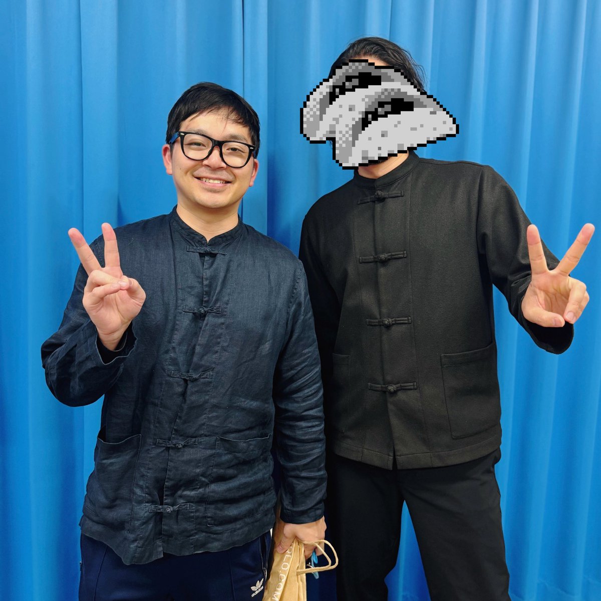 お揃いだった