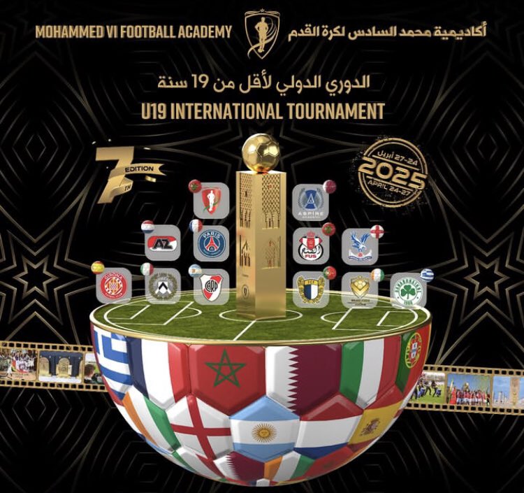L’Académie Mohammed VI et le FUS terminent respectivement derniers et avant-derniers du tournoi international U19 organisé par l’AMF à Salé. Résultats décevants pour deux piliers de la formation au Maroc. 🇲🇦⚽️
