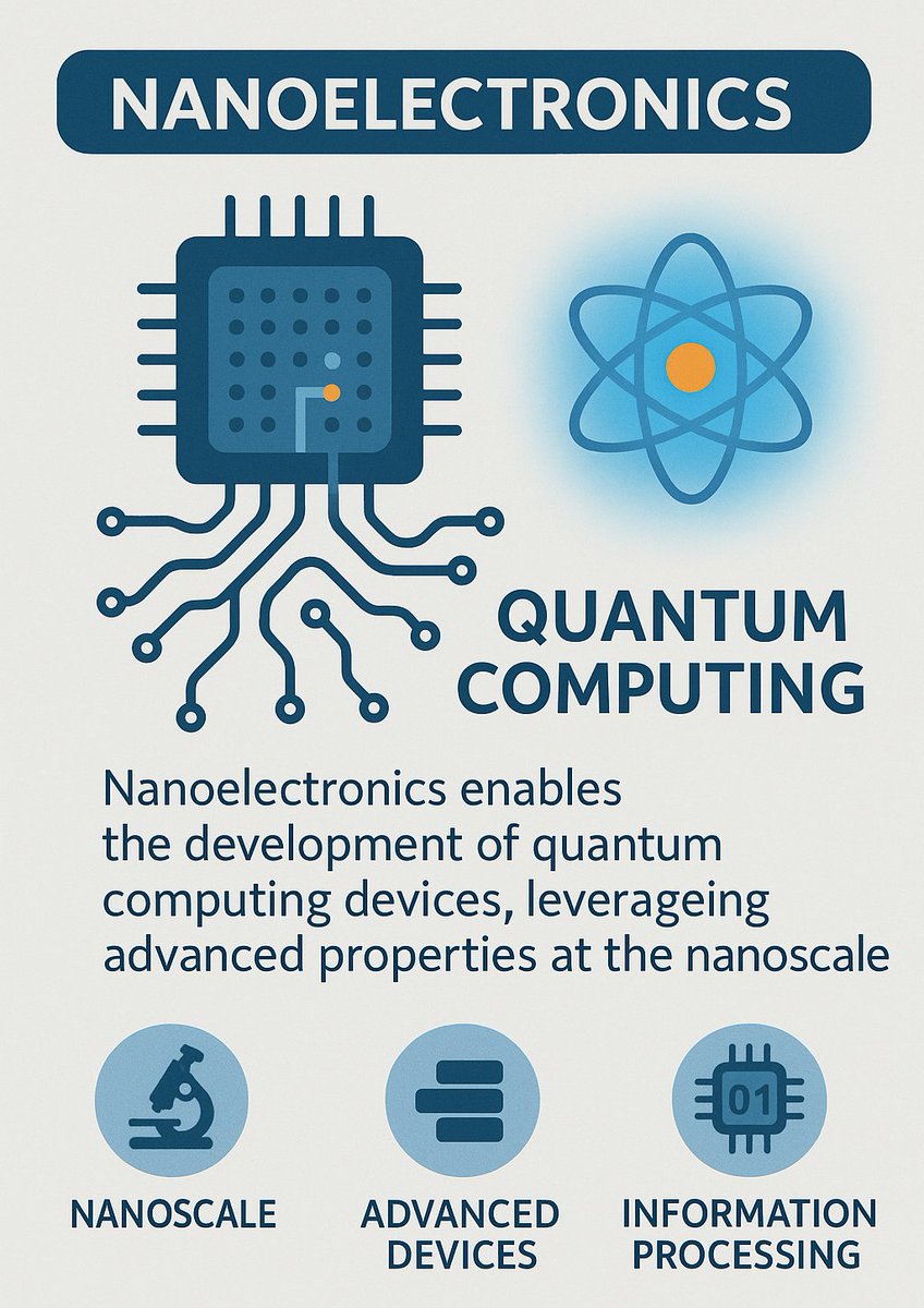 ReseaproJND's tweet photo. #Nanoelectronics #QuantumComputing #QuantumTech #NextGenComputing #Nanotech
#AdvancedElectronics #QuantumDevices
#FutureTechnology #InformationProcessing
#TechInnovation #Qubits #NanoScaleTech
#EmergingTech #SemiconductorRevolution https://t.co/xJSrOiFxgX