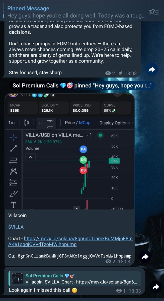 WilliamTrenches's tweet photo. Ohh shit again 😔😔🤯

Villacoin

$VILLA

Chart - https://t.co/LKL3m5VAgh

Ca:- 8gn6nCLiamkBuMMj6F8mAKe1oggjQVVdTzoMWihppump https://t.co/Oxoi3LwXDg
