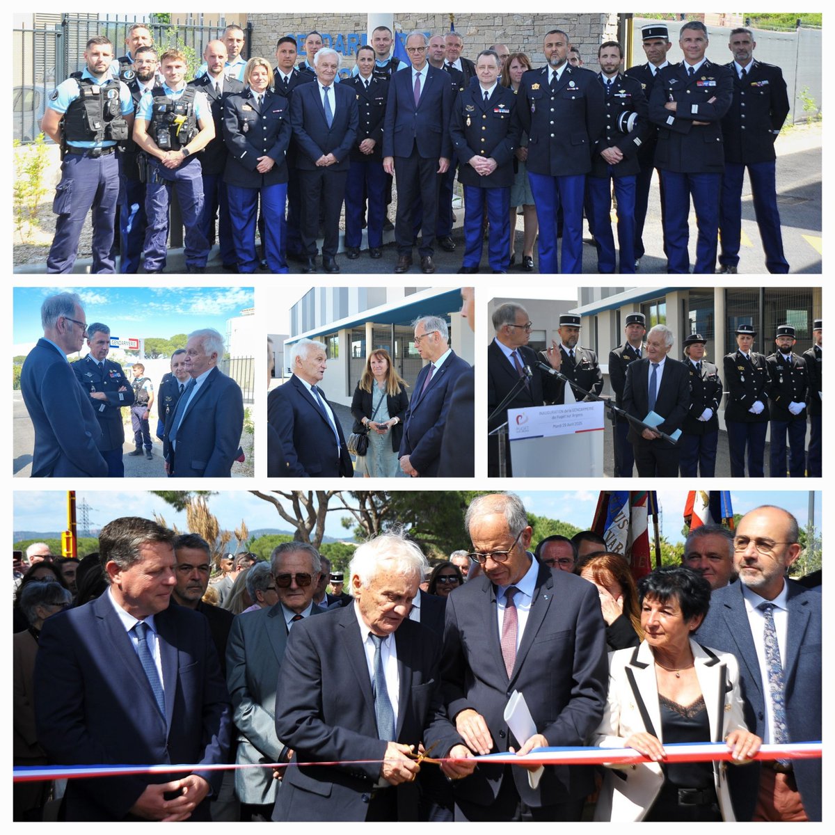 Image de Préfet du Var - #Sécurité | Le préfet du #Var avec le maire de la commune, les élus et les partenaires ont inauguré