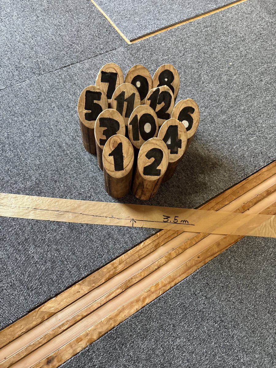 ShedsJapan's tweet photo. Pokke-Kotan Men's Shed had the first mölkky championship today. https://t.co/CSYj3es0Fi