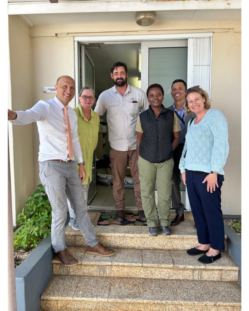 The US Embassy Facility Management and Green Champion Team assessed the school for our sustainability and identified some future collaborations, today! #wissustainabilityprinciple #wiskids #wisnamibia