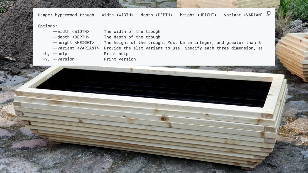 Well, this sounds incredibly cool: an open source system for crafting furniture from simple wooden slats

hyperwood.org