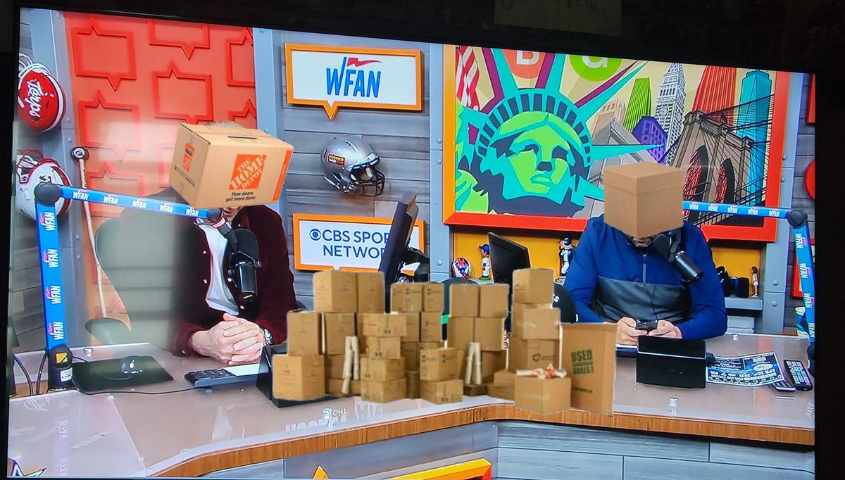Justice for box husbands 
<a href="/7BOOMERESIASON/">Boomer Esiason</a> <a href="/WFANmornings/">Morning Show with Boomer & Gio</a> <a href="/GioWFAN/">Gregg Giannotti</a>